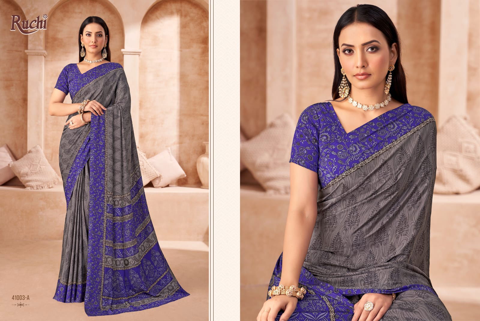 Vivanta Silk 43 By Ruchi Crepe Silk Daily Wear Saree Orders In India